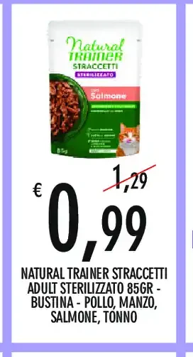 Natural Trainer Adult Sterilized Salmon