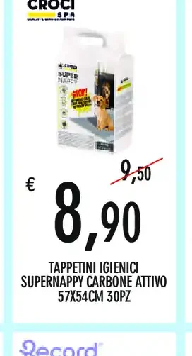 Tappetini Igienici Supernappy Carbon Active