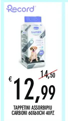 Record Tappetini Assorbipiu Carboni