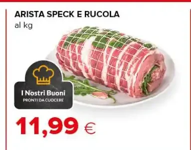 Arista speck e rucola