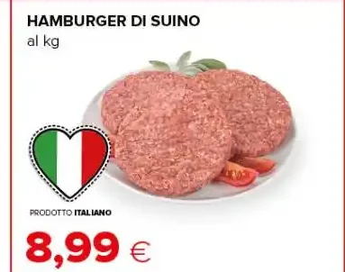 Hamburger di suino