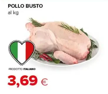 Pollo busto