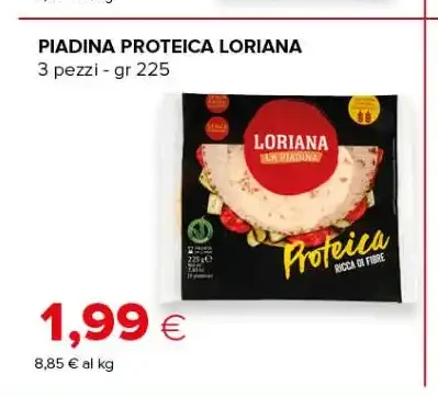 Piadina proteica