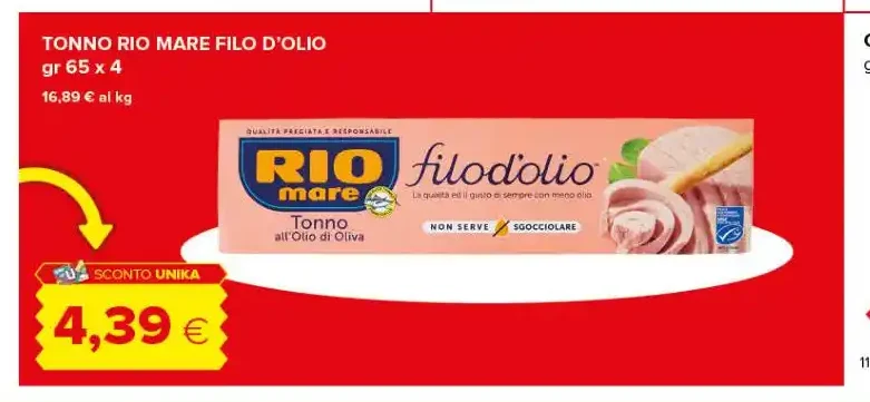 Tonno filo d'olio