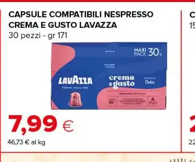 Capsule compatibili Nespresso Crema e Gusto