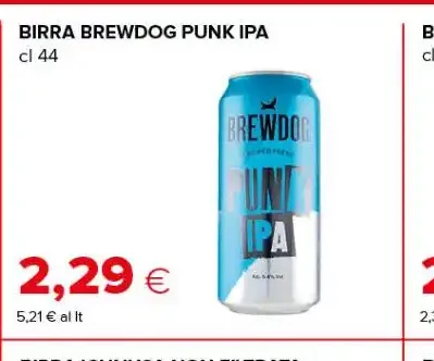 Birra BrewDog Punk IPA