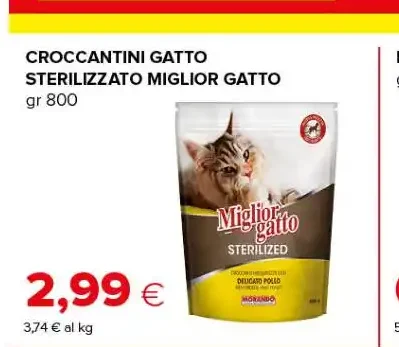 Croccantini gatto sterilizzato