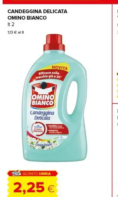 Candeggina delicata Omino Bianco