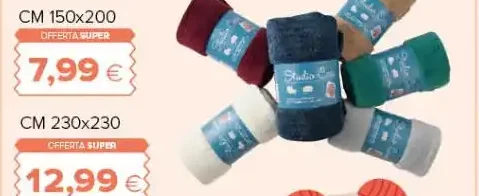 Coperta soft flannel lavorazione jacquard