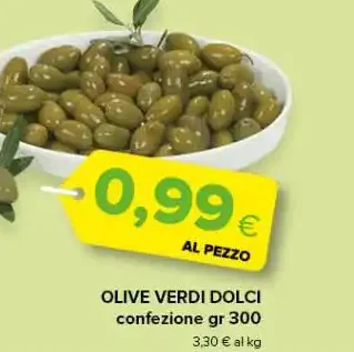 Olive verdi dolci