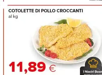 Cotolette di pollo croccanti