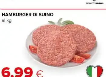 Hamburger di suino