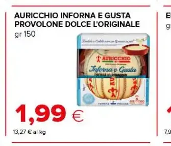 Auricchio Inforna e Gusta provolone dolce