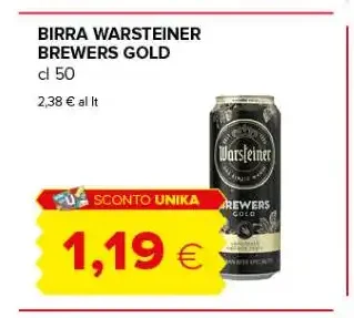 Birra Warsteiner Brewers Gold
