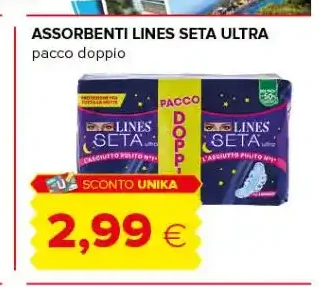 Assorbenti Lines Seta Ultra