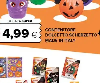 Contenitore dolcetto scherzetto