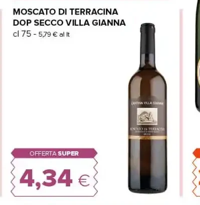 Moscato di Terracina DOP Secco Villa Gianna