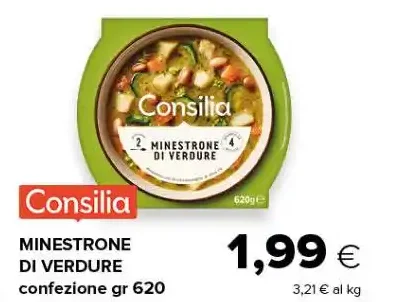 Minestrone di verdure Consilia