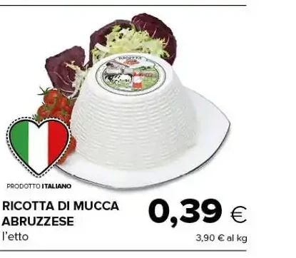 Ricotta di mucca abruzzese