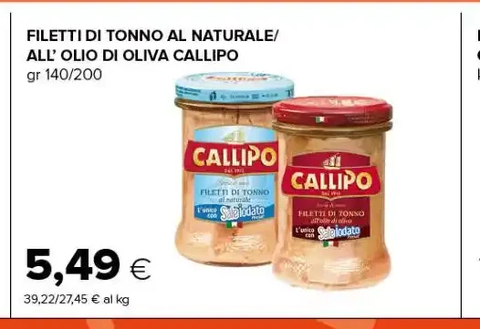 Filetti di tonno