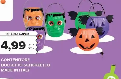 Contenitore dolcetto scherzetto