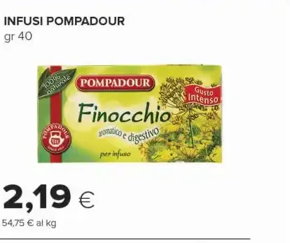 Infusi Pompadour Finocchio