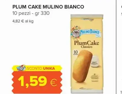 Plum Cake Mulino Bianco