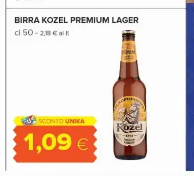 Birra Kozel Premium Lager