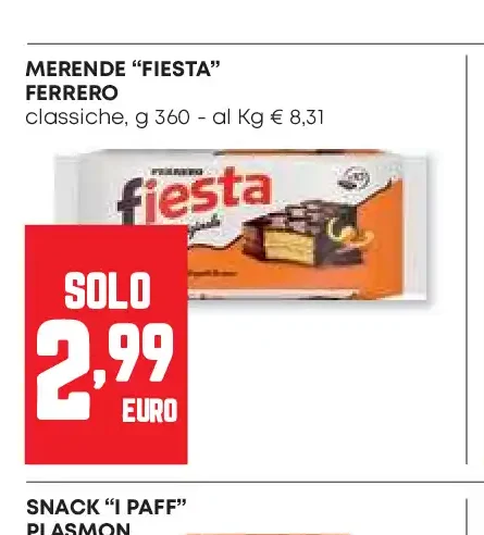 Merende Fiesta Ferrero