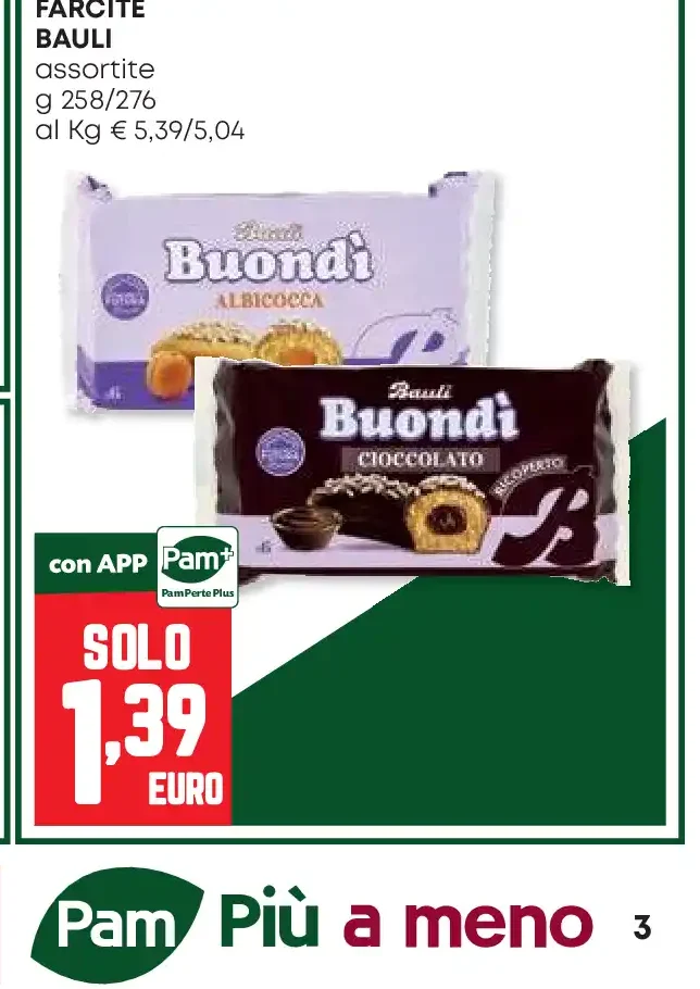 Merende Buondì farcite Bauli