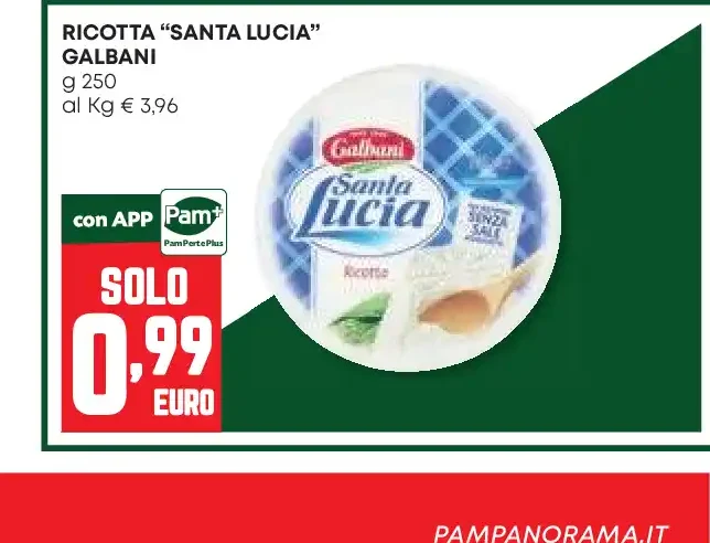 Ricotta Santa Lucia Galbani