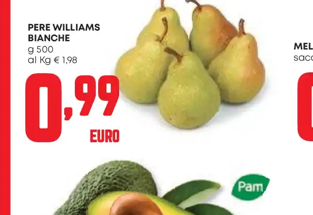 Pere Williams bianche