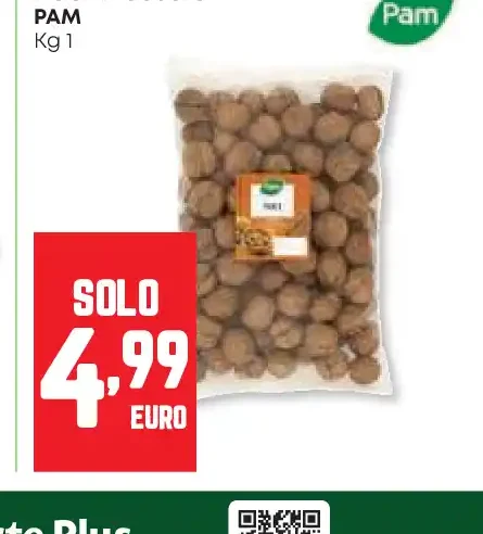 Noci in guscio Pam