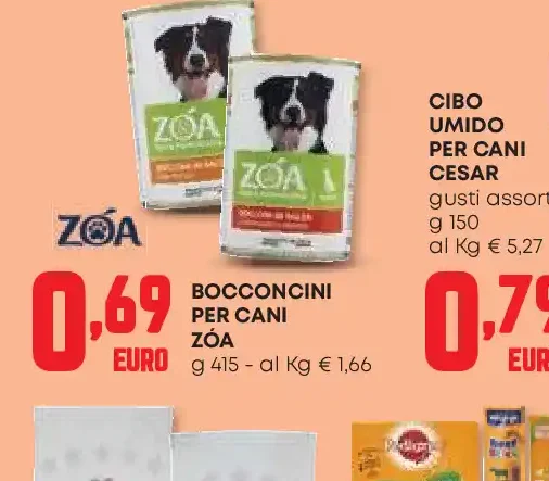 Bocconcini per cani Zoa