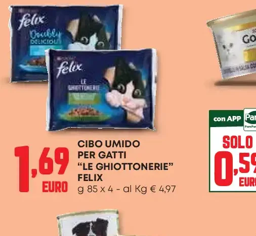 Cibo umido per gatti Le Ghiottonerie Felix