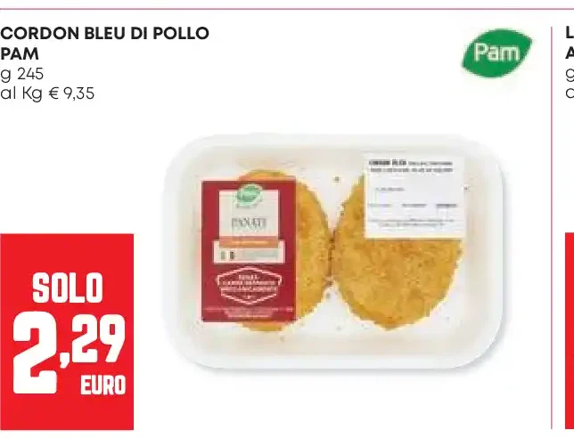 Cordon bleu di pollo Pam