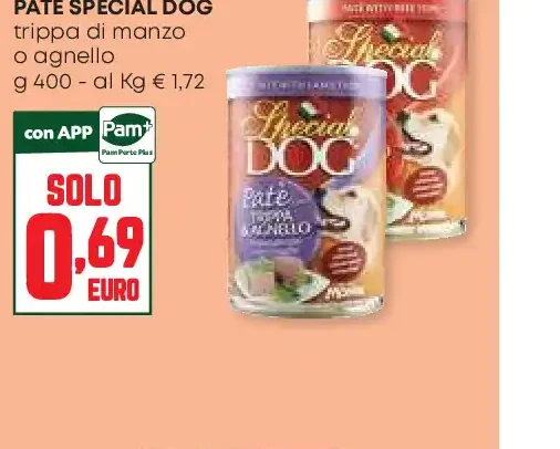Cibo per cani paté Special Dog