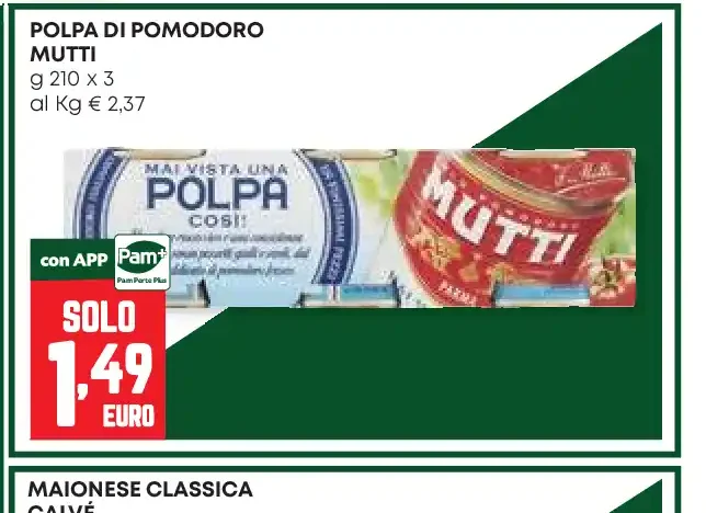 Polpa di pomodoro Mutti