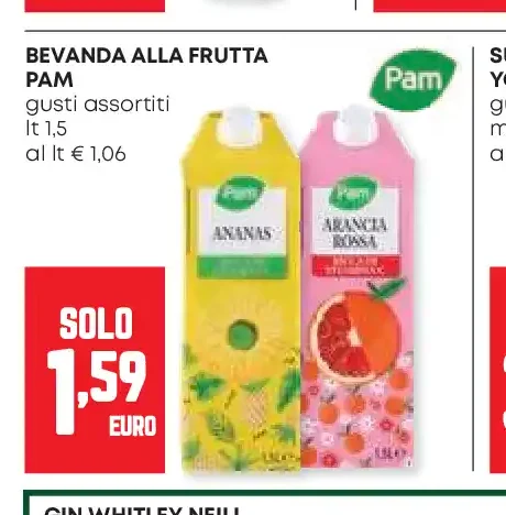 Bevanda alla frutta Pam