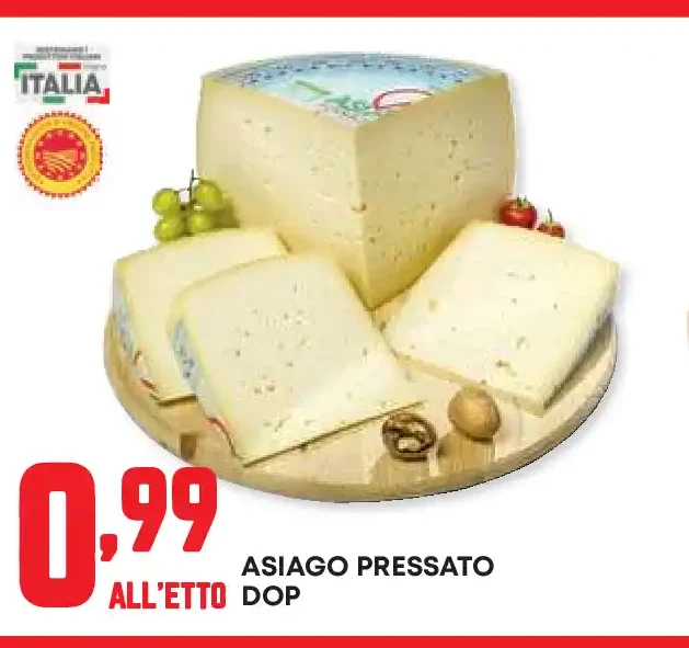 Asiago pressato DOP
