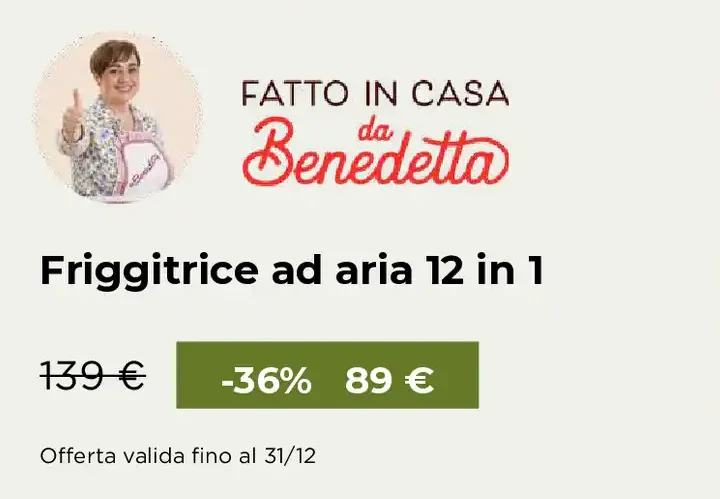 Friggitrice ad aria 12 in 1