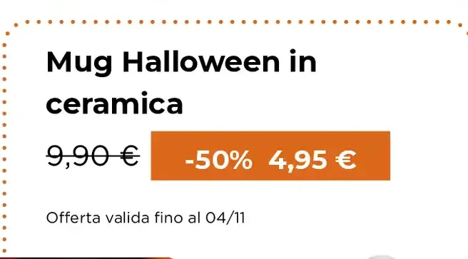Mug Halloween in ceramica