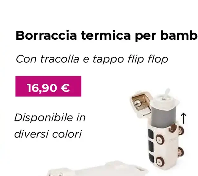 Borraccia termica per bambini