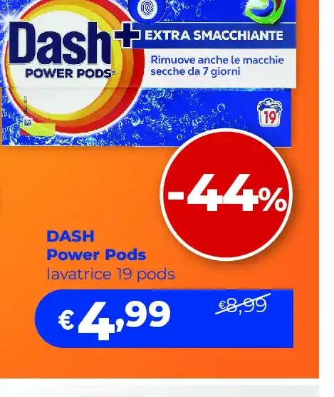 Detersivo lavatrice pods