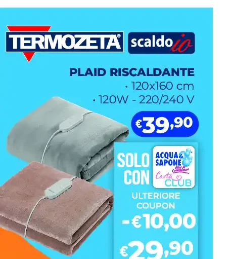 Plaid riscaldante