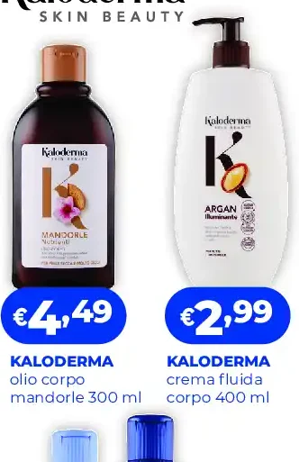 Kaloderma olio corpo