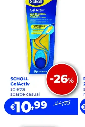 Scholl GelActiv solette