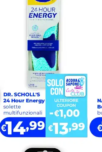 Dr. Scholl's 24 Hour Energy solette