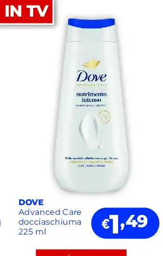 Dove Advanced Care docciaschiuma