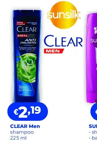 Clear Men shampoo